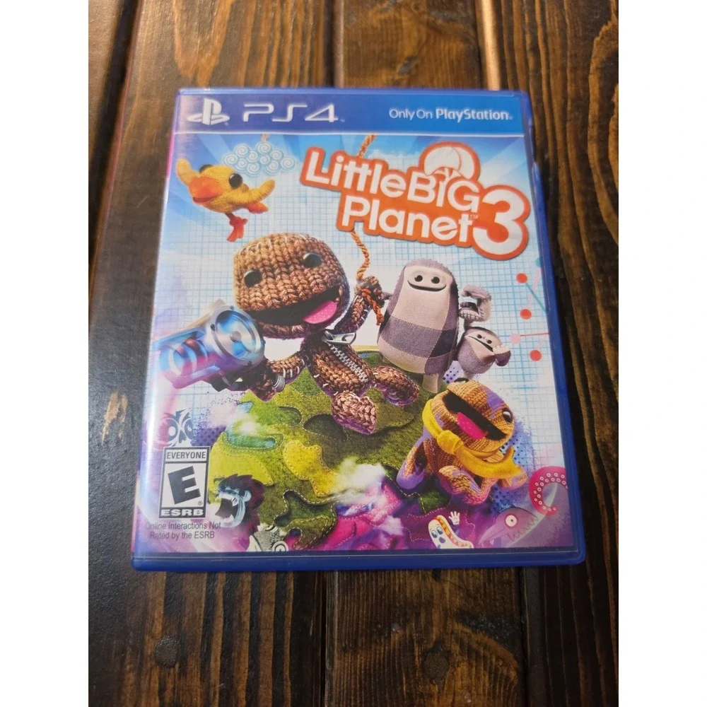 Little Big Planet 3 PS4 Playstation 4 Case and Disk